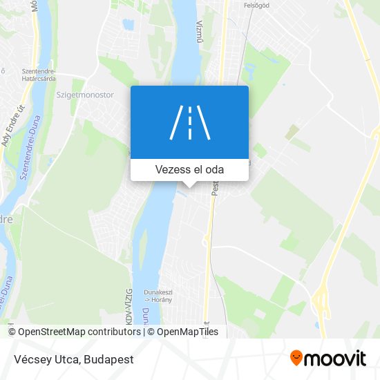 Vécsey Utca térkép