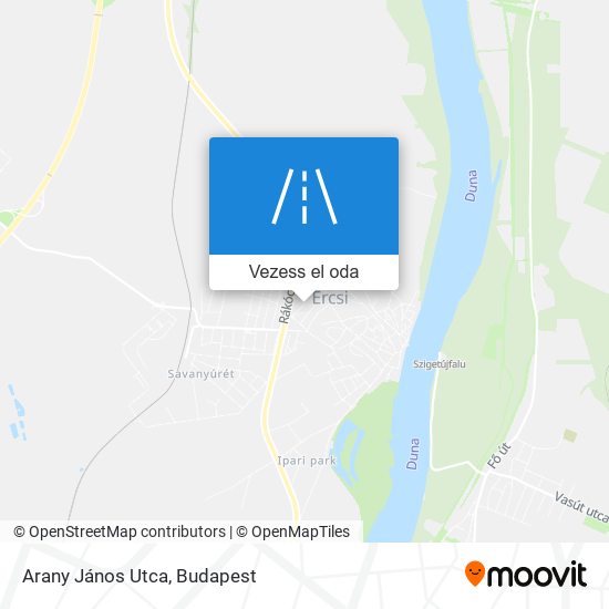 Arany János Utca térkép