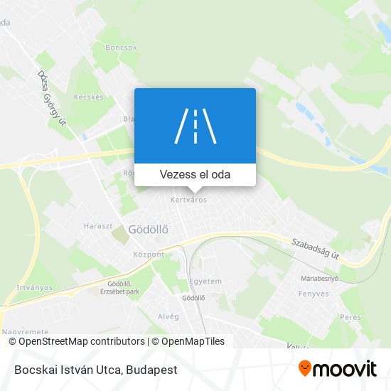 Bocskai István Utca térkép
