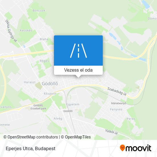 Eperjes Utca térkép