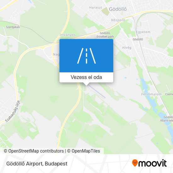 Gödöllő Airport térkép