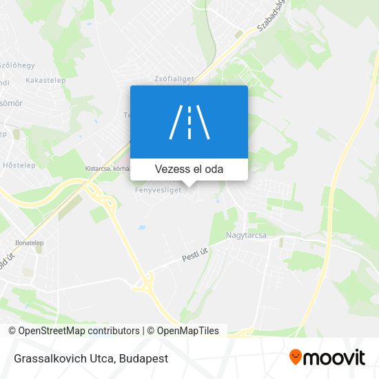 Grassalkovich Utca térkép