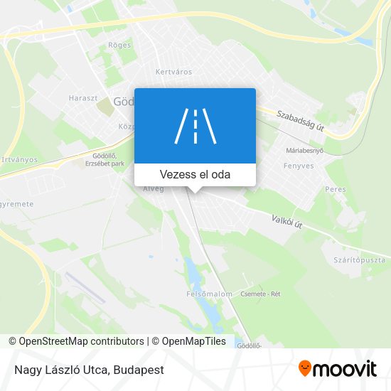 Nagy László Utca térkép
