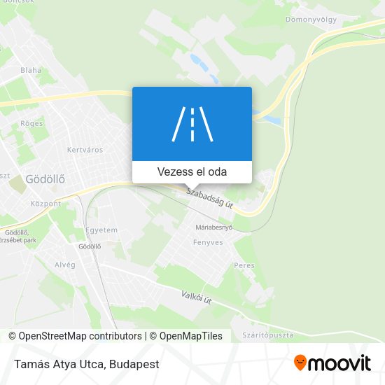 Tamás Atya Utca térkép