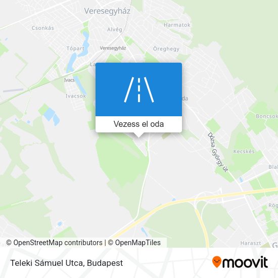 Teleki Sámuel Utca térkép