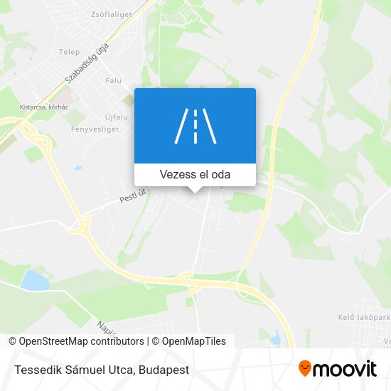 Tessedik Sámuel Utca térkép