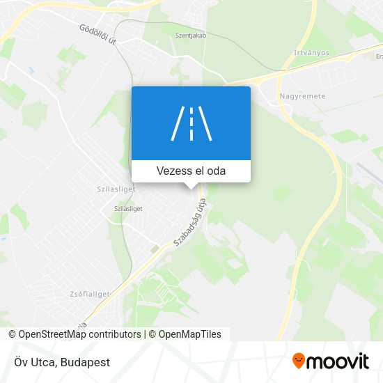 Öv Utca térkép