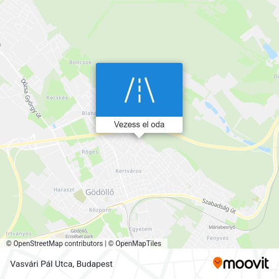 Vasvári Pál Utca térkép