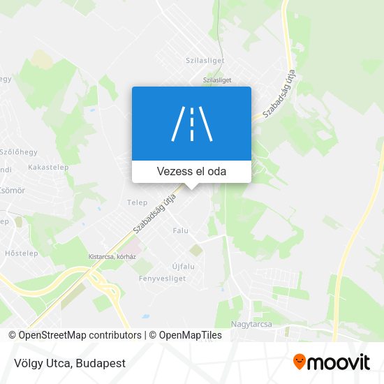 Völgy Utca térkép