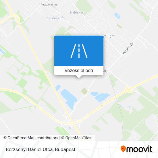 Berzsenyi Dániel Utca térkép