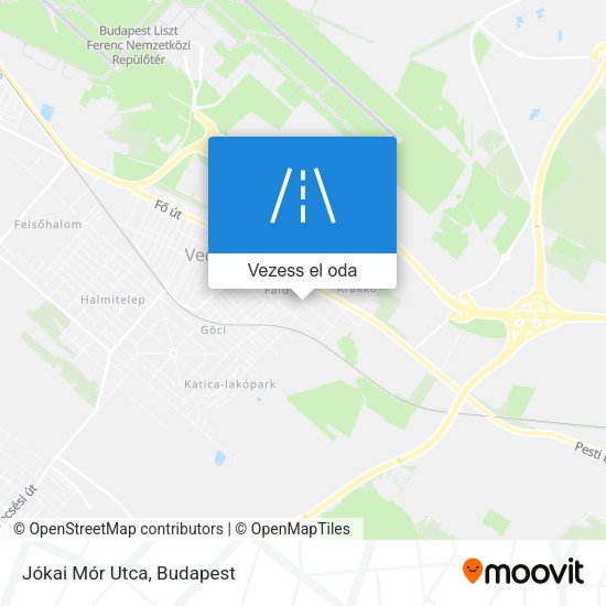 Jókai Mór Utca térkép