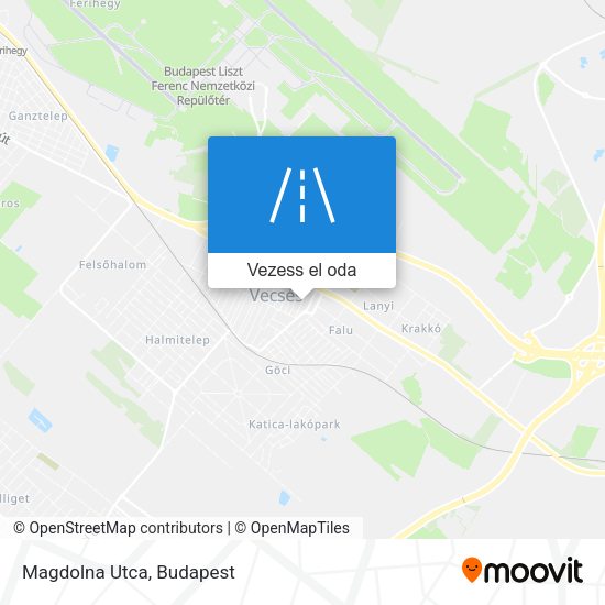 Magdolna Utca térkép
