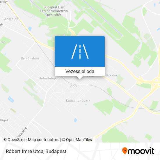 Róbert Imre Utca térkép