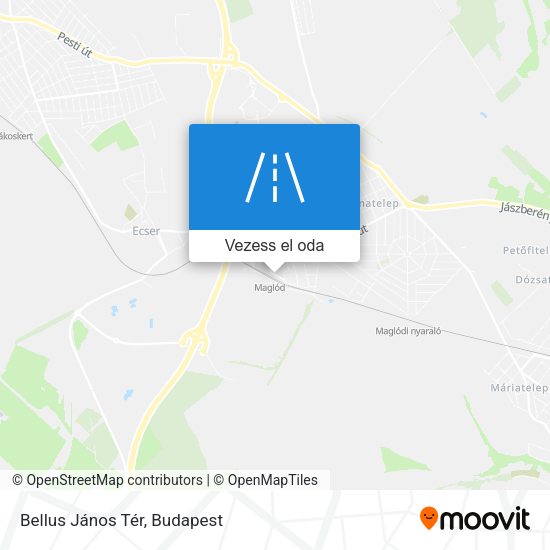 Bellus János Tér térkép