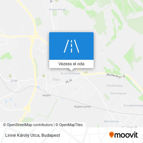 Linné Károly Utca térkép