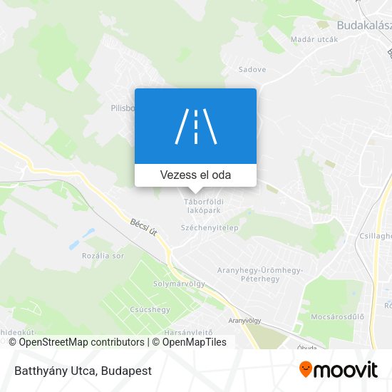 Batthyány Utca térkép