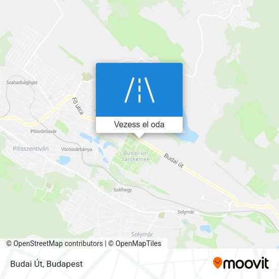 Budai Út térkép