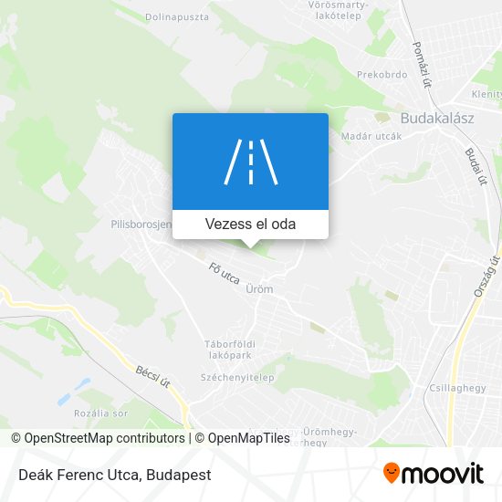 Deák Ferenc Utca térkép
