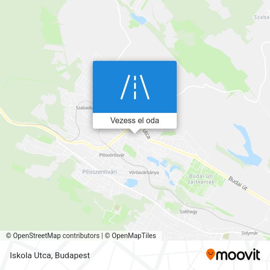 Iskola Utca térkép