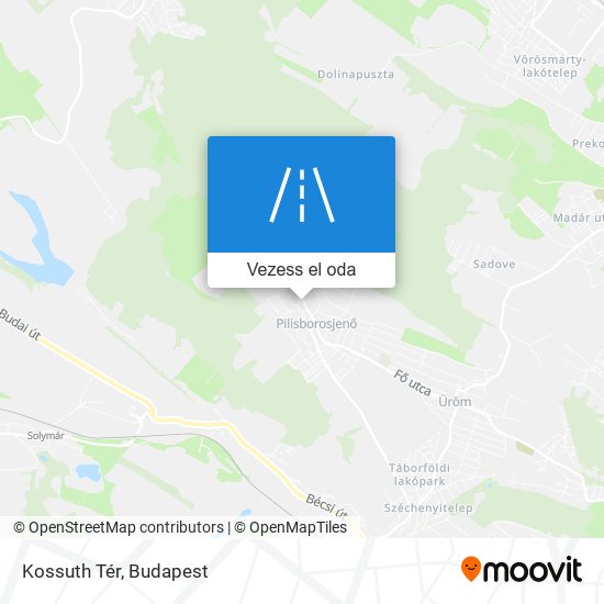 Kossuth Tér térkép