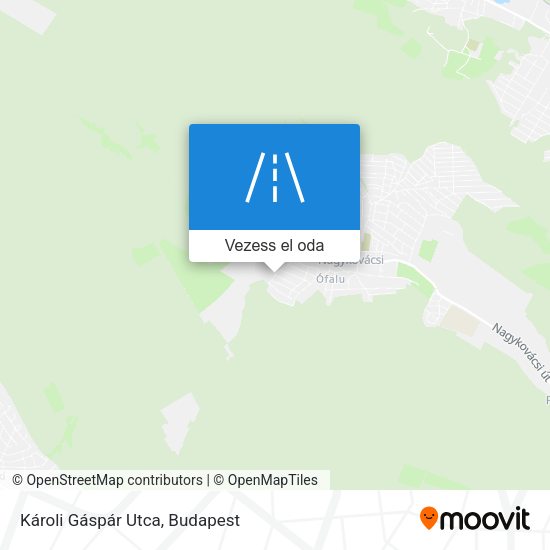Károli Gáspár Utca térkép