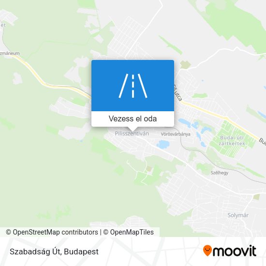 Szabadság Út térkép