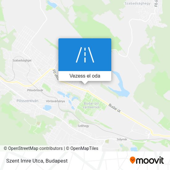 Szent Imre Utca térkép