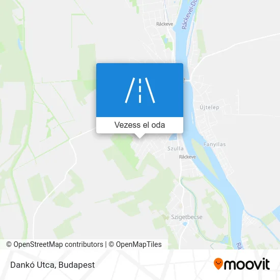 Dankó Utca térkép