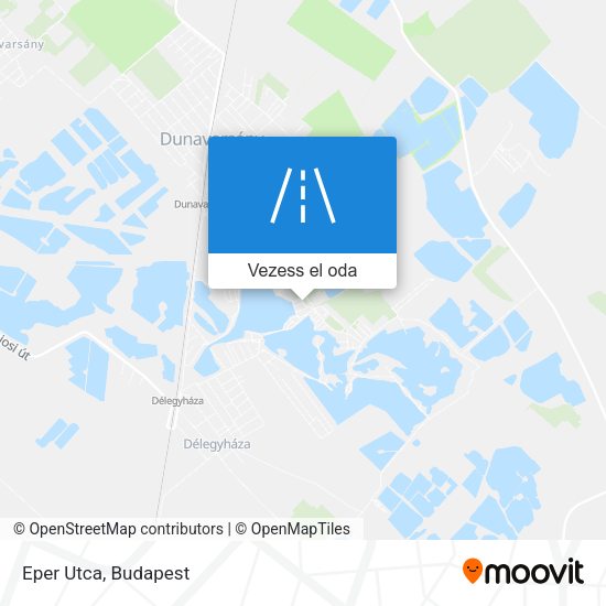 Eper Utca térkép