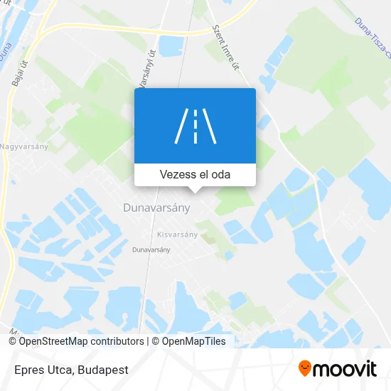 Epres Utca térkép