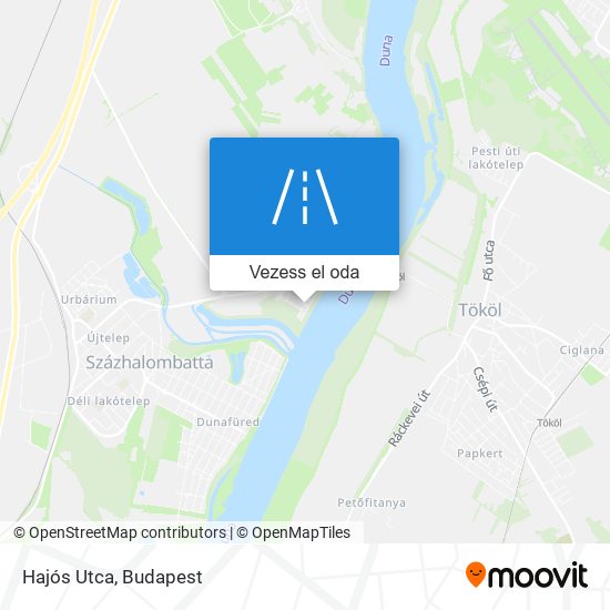 Hajós Utca térkép