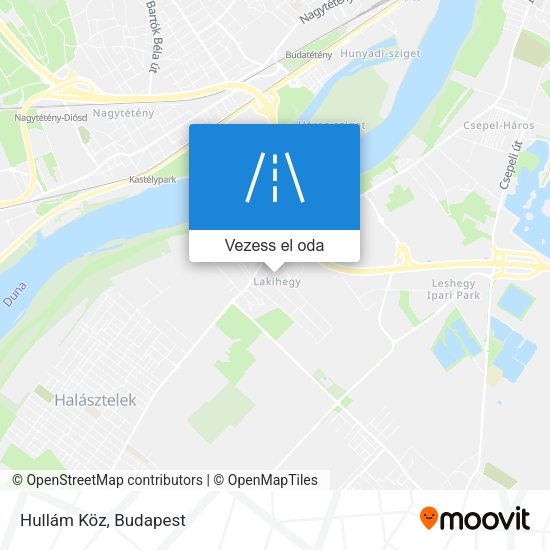 Hullám Köz térkép