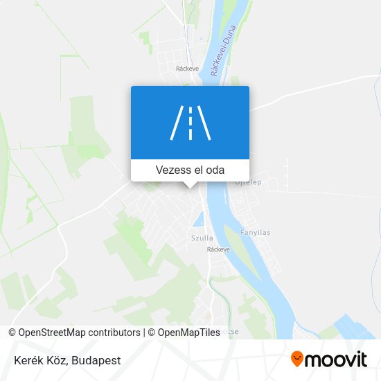 Kerék Köz térkép