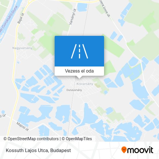 Kossuth Lajos Utca térkép