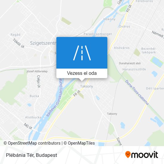 Plébánia Tér térkép