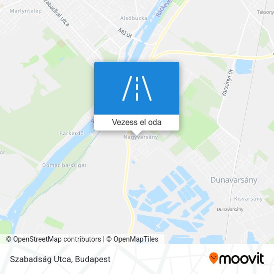 Szabadság Utca térkép