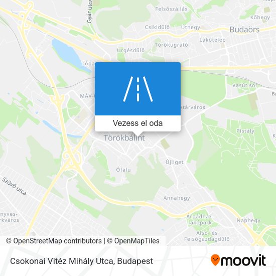 Csokonai Vitéz Mihály Utca térkép