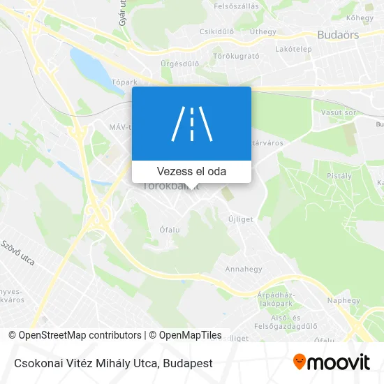 Csokonai Vitéz Mihály Utca térkép