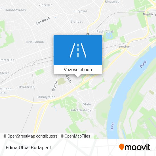 Edina Utca térkép