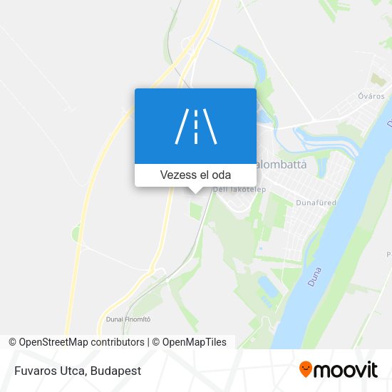 Fuvaros Utca térkép