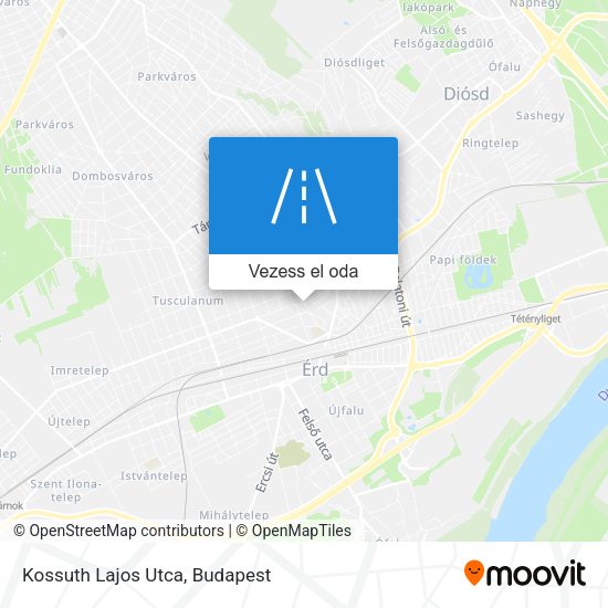 Kossuth Lajos Utca térkép