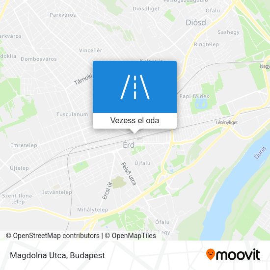 Magdolna Utca térkép