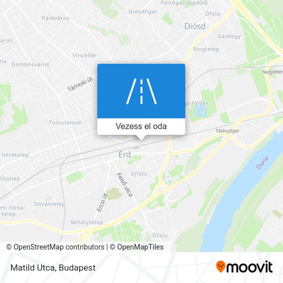 Matild Utca térkép