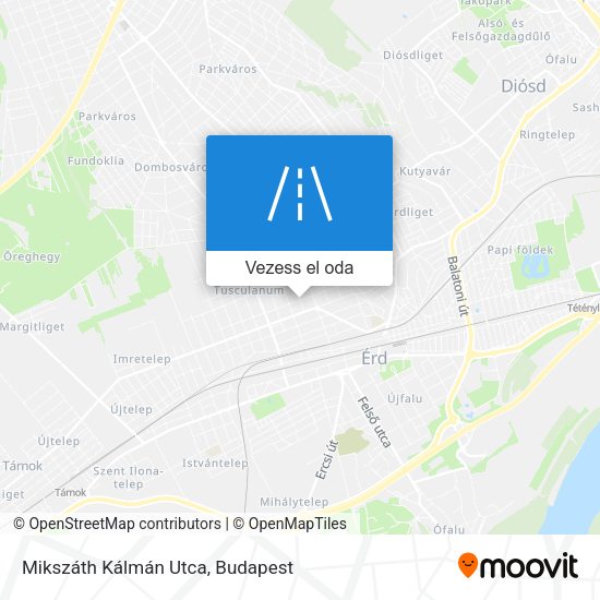 Mikszáth Kálmán Utca térkép