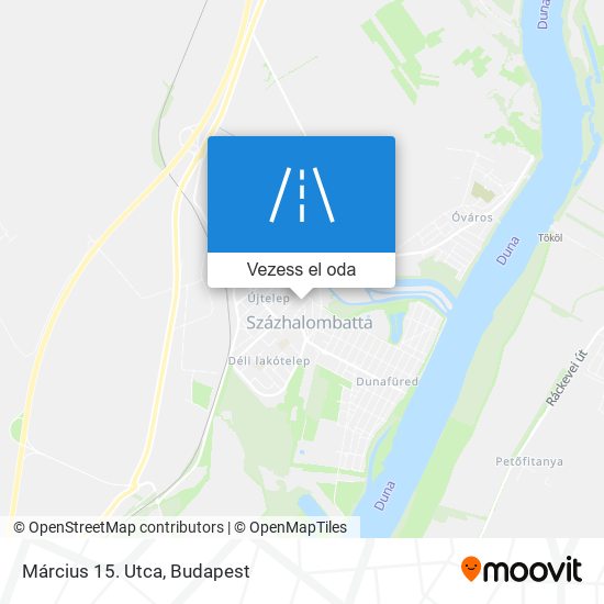 Március 15. Utca térkép