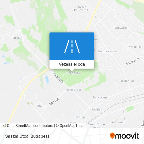 Saszla Utca térkép