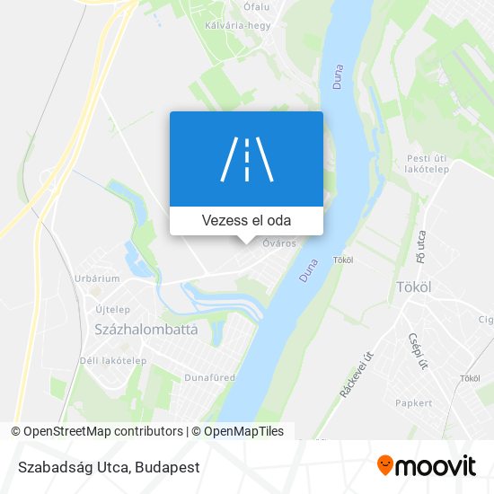 Szabadság Utca térkép