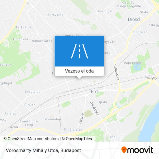 Vörösmarty Mihály Utca térkép