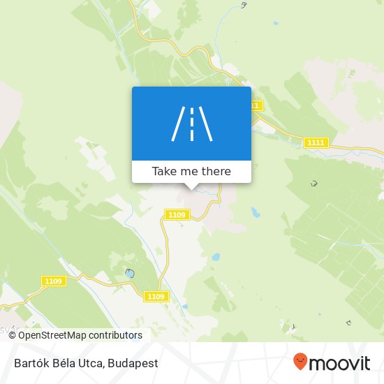Bartók Béla Utca térkép