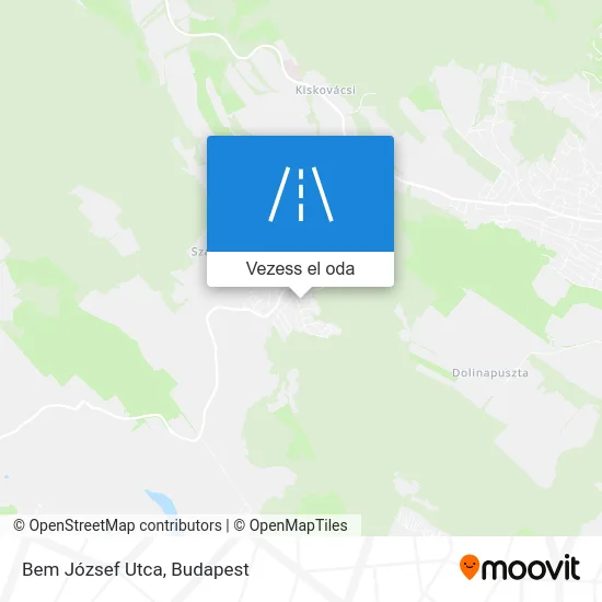 Bem József Utca térkép